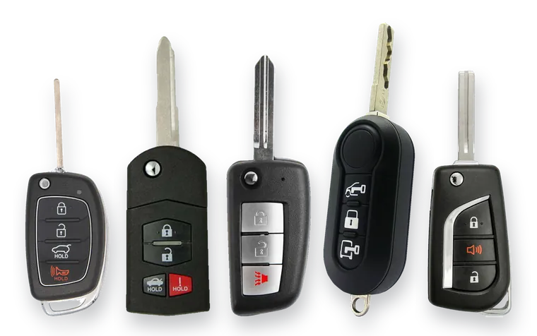 Flip car key