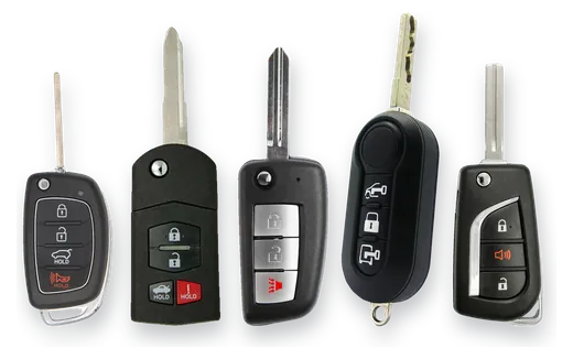 Flip car key