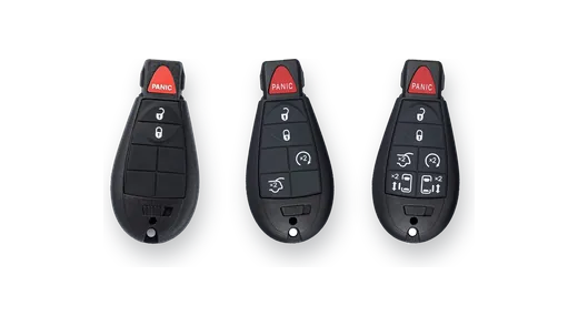 Fobik one-piece key