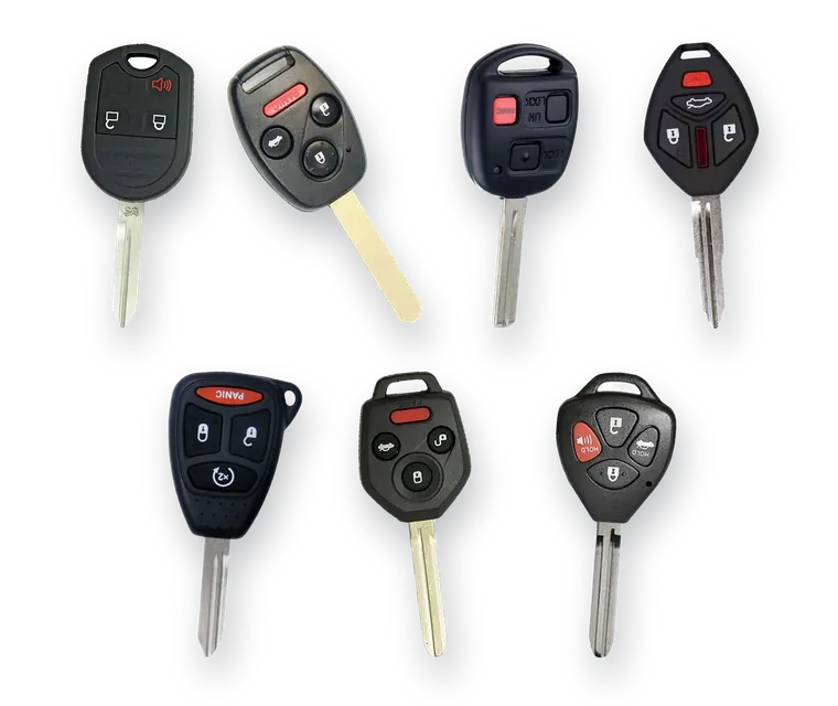 Remote-head car key