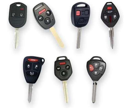 Remote-head car key