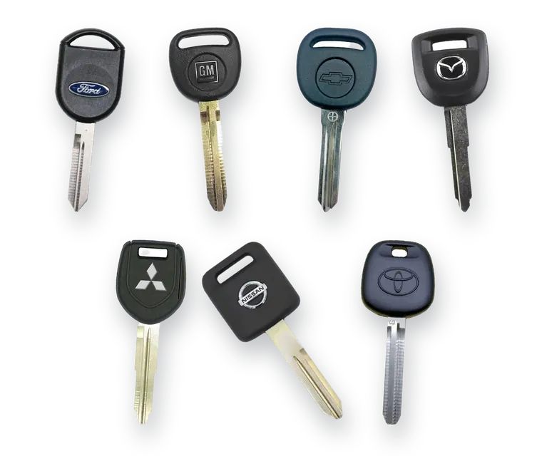 Transponder chip car key