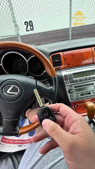 2002 Lexus SC430 - spare key and remote programming